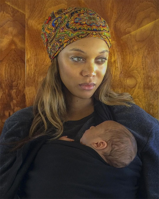 Tyra Banks, bébé, fils, York Banks Asla